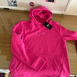 Under Armour Bright Pink Pullover